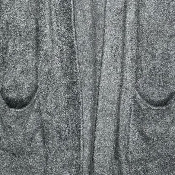 Barefoot Dreams Long Cardigan Carbon Grey Small - Picture 8 of 13